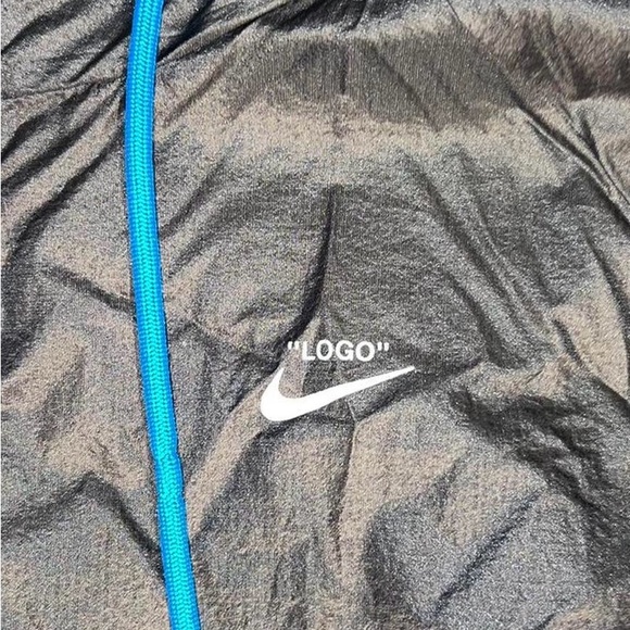 Off-White Nike Autumn/Winter 2019 collab Windbreaker excellent condition new - Picture 7 of 9